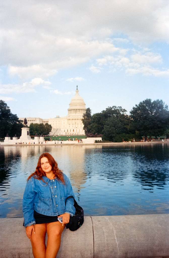 kate at the capitol
